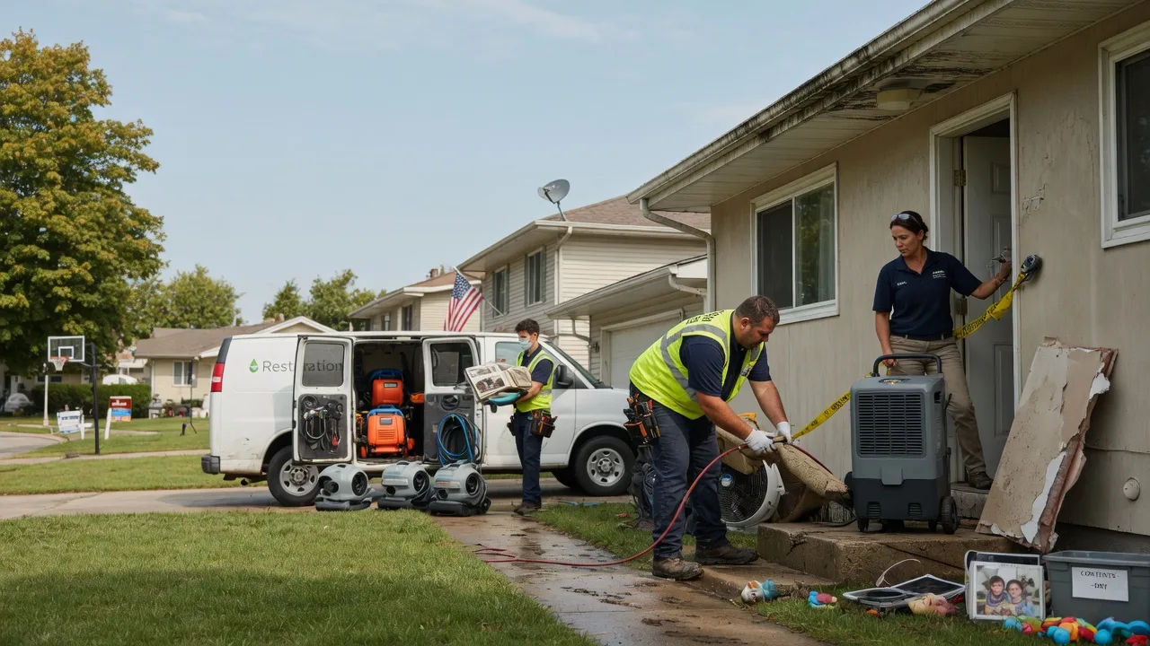 Water Damage Restoration in East Vandergrift, PA near me